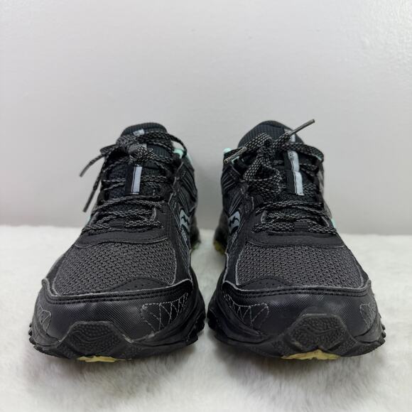 Saucony Excursion TR10 Women’s Running Shoes – Black/Mint – US 10 - Picture 3 of 10